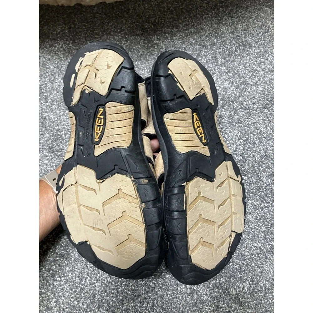 Keen‎ Men's Sandals Sz 8 NEWPORT Bison Brown Leather Fisherman Sport WaterProof